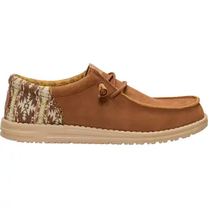 HEYDUDE Wally Funk Teton Suede - Comfortable Slip on Shoes for Men