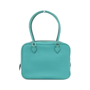 Pre-owned HERMÈS Calfskin Shoulder Bags Hermes Mini Plume Swift Bag