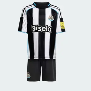 Newcastle 2025/26 Home and Away Full Set Soccer Kit, Premium Fabric Match Style Set 5