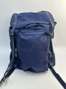 Pre-owned GUCCI nylon Backpacks GG Supreme Backpack YS1556 【Z】
