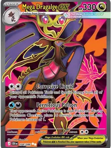 Mega Dragalge ex 104/086 – Ultra Rare (Chaos Rising)