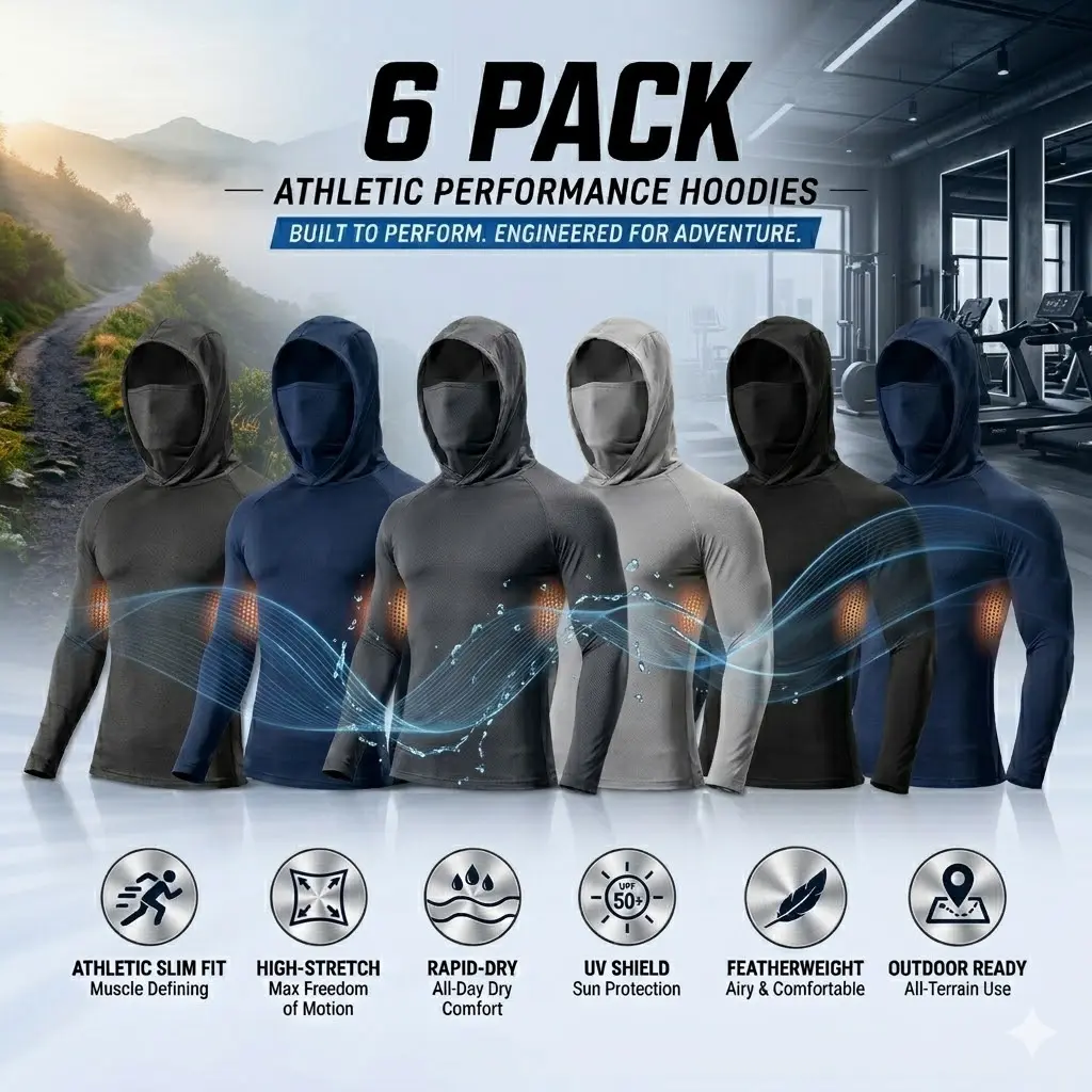 6 Pack【Compression fit】