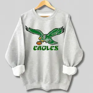 Vintage Eagles logos Hot Sticker For You T-Shirt & Sweatshirt Unisex Crewneck Made in 100% Cotton, Design & Printed In The USA