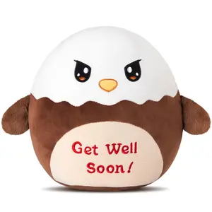 Get Well Soon Eagle Squishmallow Plush - Embroiderer Beak