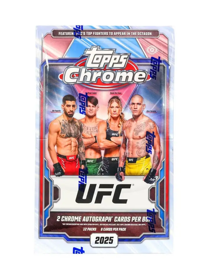 2025 Topps Chrome UFC Hobby Trading Cards