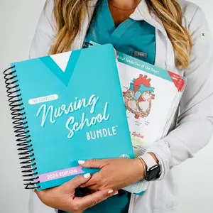 The Complete Nursing School Bundle 2026 Edition Spiral Bound Study Companion for Nursing Students with Essential Concepts & Quick Reference Guides
