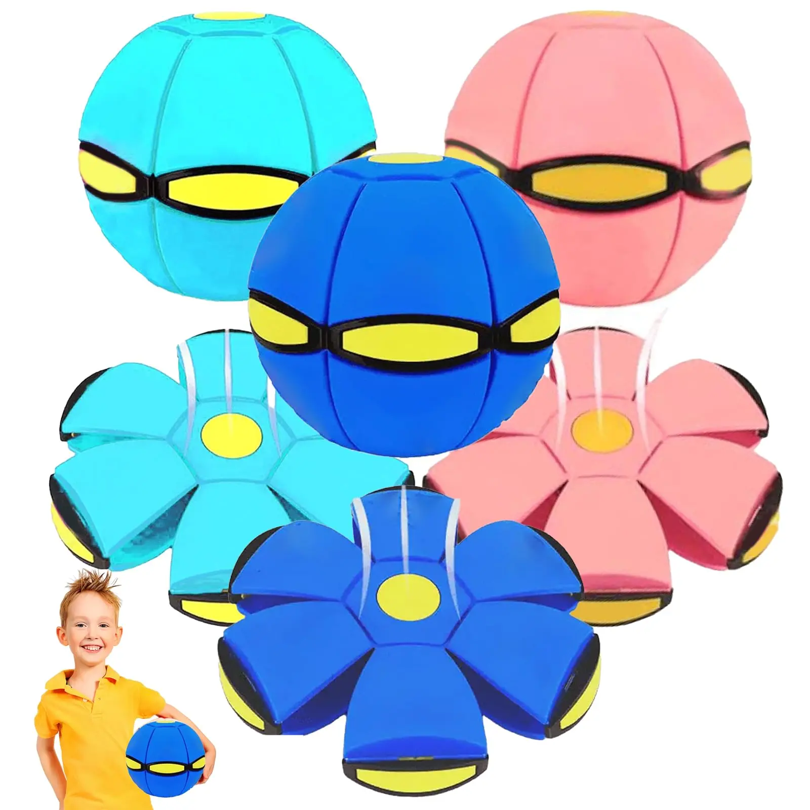 Blue + light Blue + Pink