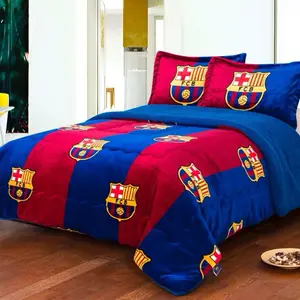 Barce  Size Sherpa Blanket with 2 pillow cases