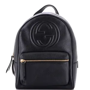 Pre-owned GUCCI Leather Backpacks Soho Chain Backpack by Rebag