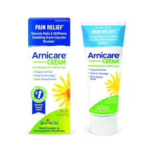 Boiron Arnicare® Cream, Pain Relief, Fragrance Free, 2.5 oz (70 g)