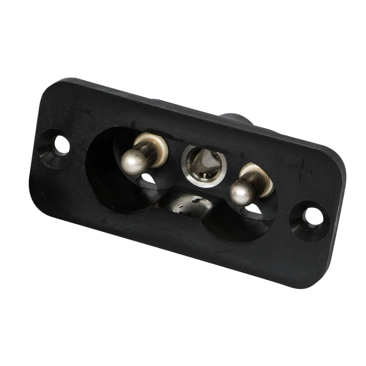 Battery Tender® DC Power Receptacle, Stainless Steel Design, 12-48V Connectors & Terminals for Home Improvement Electrical Equipment, Stainless Steel Connector