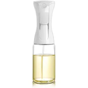 Glass Oil Sprayer/Mister 5.1 oz (150ml) - Refillable Non-Aerosol Olive Oil Sprayer for Cooking, Air Fryer, BBQ & Salad, Glass Oil Dispenser for Olive Oil, Vinegar & Soy Sauce