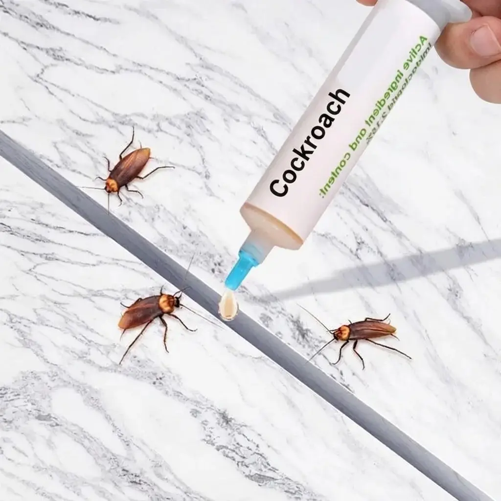 Cockroach Gel Bait 30g Roach Killer, Indoor Outdoor PestControl for German & American Roaches with Plunger &Precision Tip Summervibes summerwins, Bug KillerCockroaches, Insect Control Cockroaches