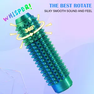 Pocket-Sized Anxiety Calmer 3D Printed Spiky Fidget Keychain for Stress Focus Compact Design Lightweight Durable Tactile Experience Versatile Use Concentration