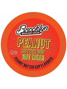 Brooklyn Beans PeanutButter Chocolate Hot Cocoa Pods for Keurig, 40-pk