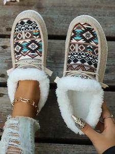 lace up low top colorblock ethnic pattern designer trending sneakers, women's walking shoes, casual slip on shoes for winter, female all-match round toe casual shoes for daily wear, footwear, birthday gifts