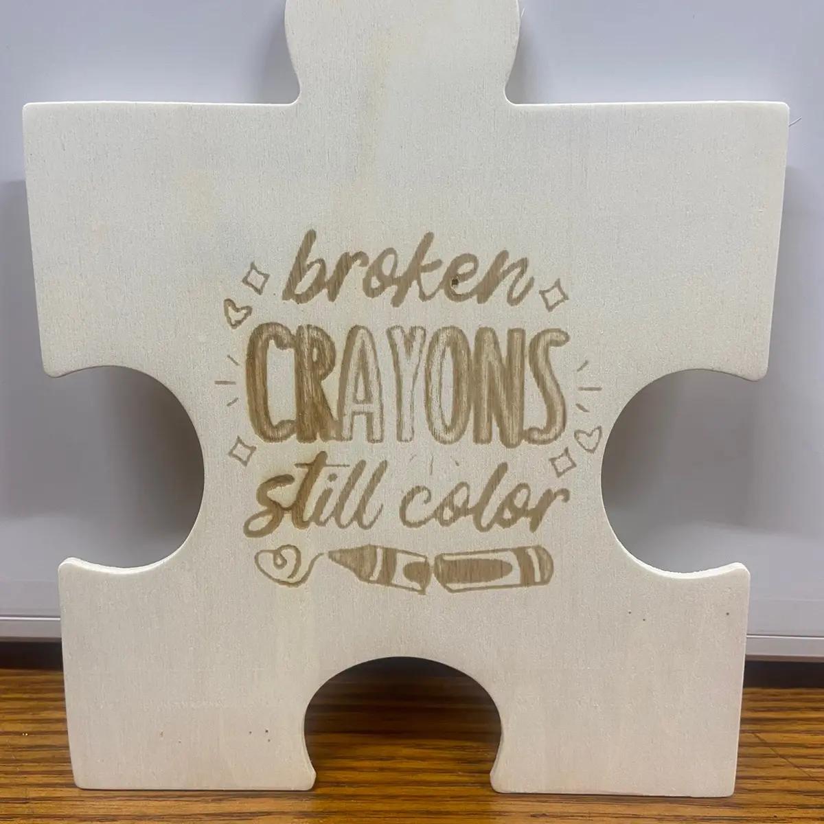Wooden Puzzle Wall Decor