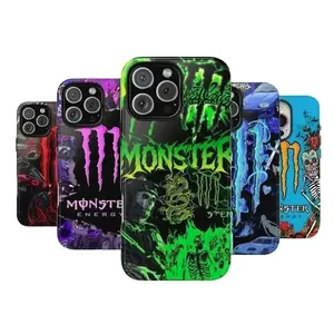 Black Monster Compatible with iPhone 11, 12, 13, 14, 15, 16, 17 & more – check our available sizes