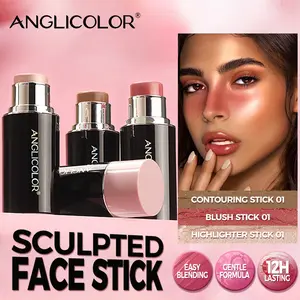 Highlighter & Contour Stick, Shadow Pen for Defining, Brighten & Sculpt Under Eye Area, Perfect Blush & Contour All-in-One!