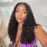 OQ HAIR Wear Go Wigs Water Wave Hair Pre Cut 7x5 HD Lace Closure Glueless Wig Pre Everything Beginner Friendly #tiktokshopstockup #SohoChic