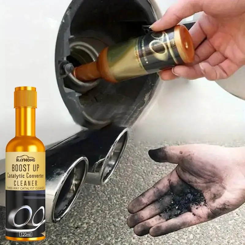 Car Catalytic Converter Cleaner, Car Engine Accelerator Oxygen Sensor Intake Manifold Removal Carbon Enhancer Converter Cleaner, Car Accessories, Car
