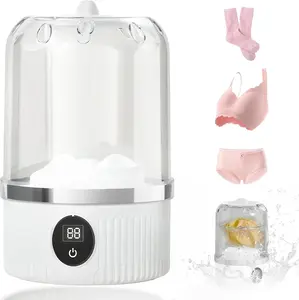 2026 Portable Mini Washing Washing Machine, Rechargeable Cordless Underwear Washing Machine, Automatic Portable Washing Machines for Apartments, Dorm, RV, Travel & Camping