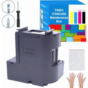T04D1 Maintenance Box for ET-15000 ET-3760 ET-4750 ET-3750 ET-4760, T04D100 Ink Maintenance Box T04D1 for ET-3850 ET-4850 XP-5100 ET-3710 ET-5150 ET-3830 ET-M1000 Printer TO4D1/ T04D100/04D1/EWMB2