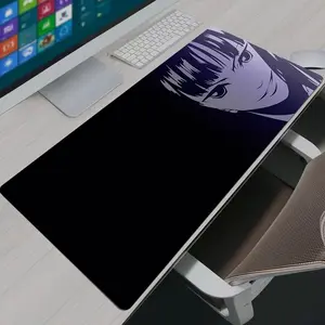 One Piece Nico Robin Anime Mouse Pad Rubber Anti-Slip Desk Mat Smooth Control Surface Durable Stitched Edges Keyboard Mouse Pad