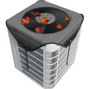 Air Conditioner Cover，Duty Waterproof & Dustproof Design with Breathable Mesh Protector | 1-Pack Universal Air Conditioner Cover for Home Exterior Accessories