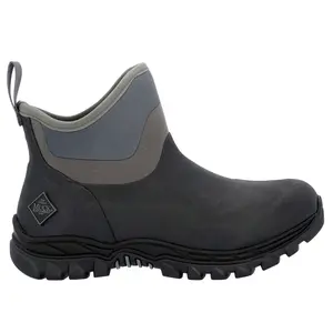 Muck Boot Womens Arctic Sport Ii Ankle Pull On Casual Boots Ankle Low Heel 1-2" - Black