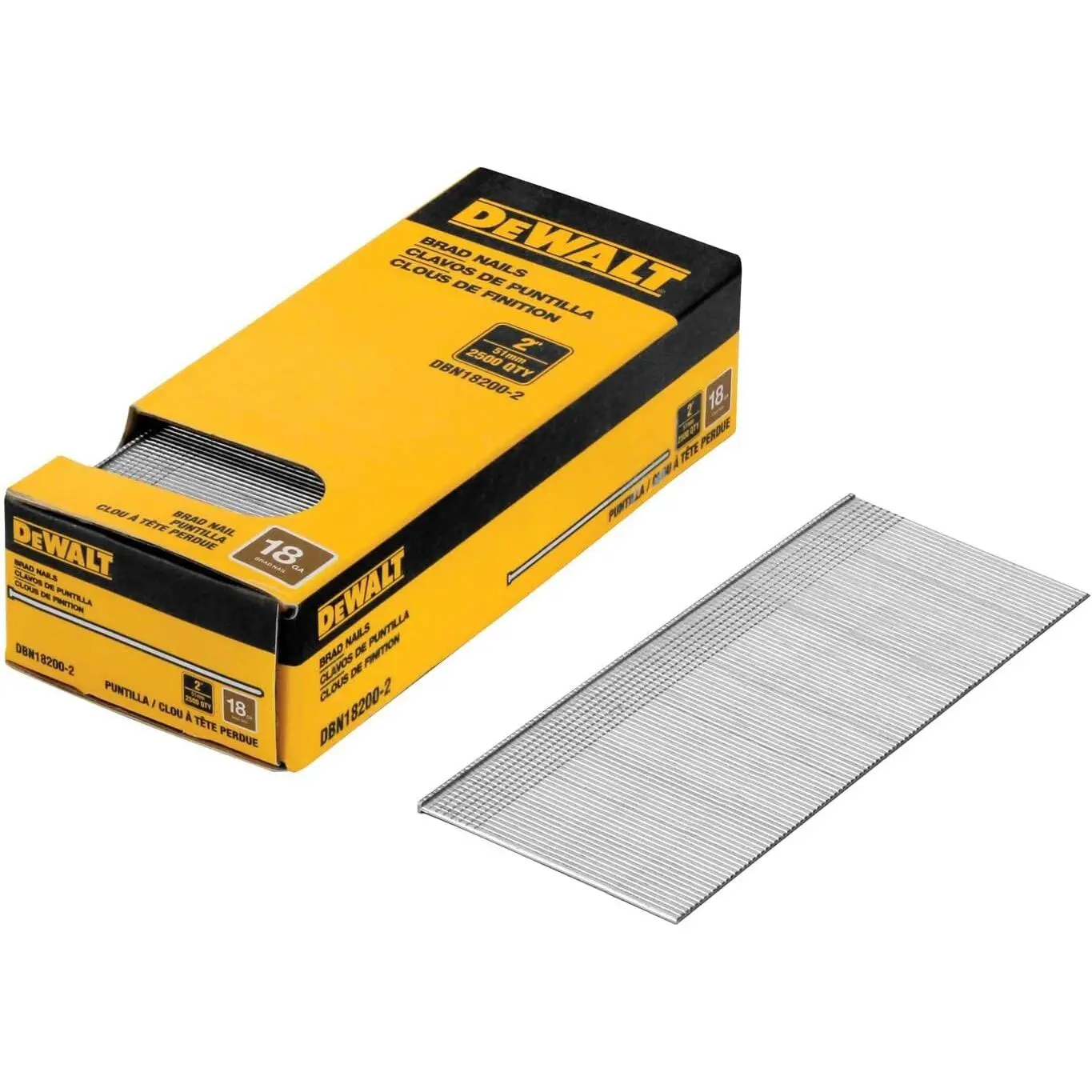 2 inches.18 Gauge Brad (2,500 PK) (DBN18200-2)