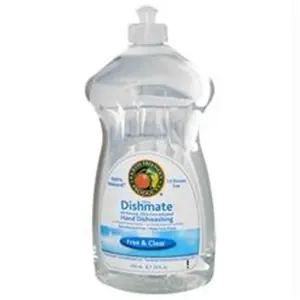 212 MAIN Household Bulk Pack Effective Cleaning Earth Friendly Dishmate Free & Clear Dish Liquid - 6x25oz, All-Natural, Concentrated