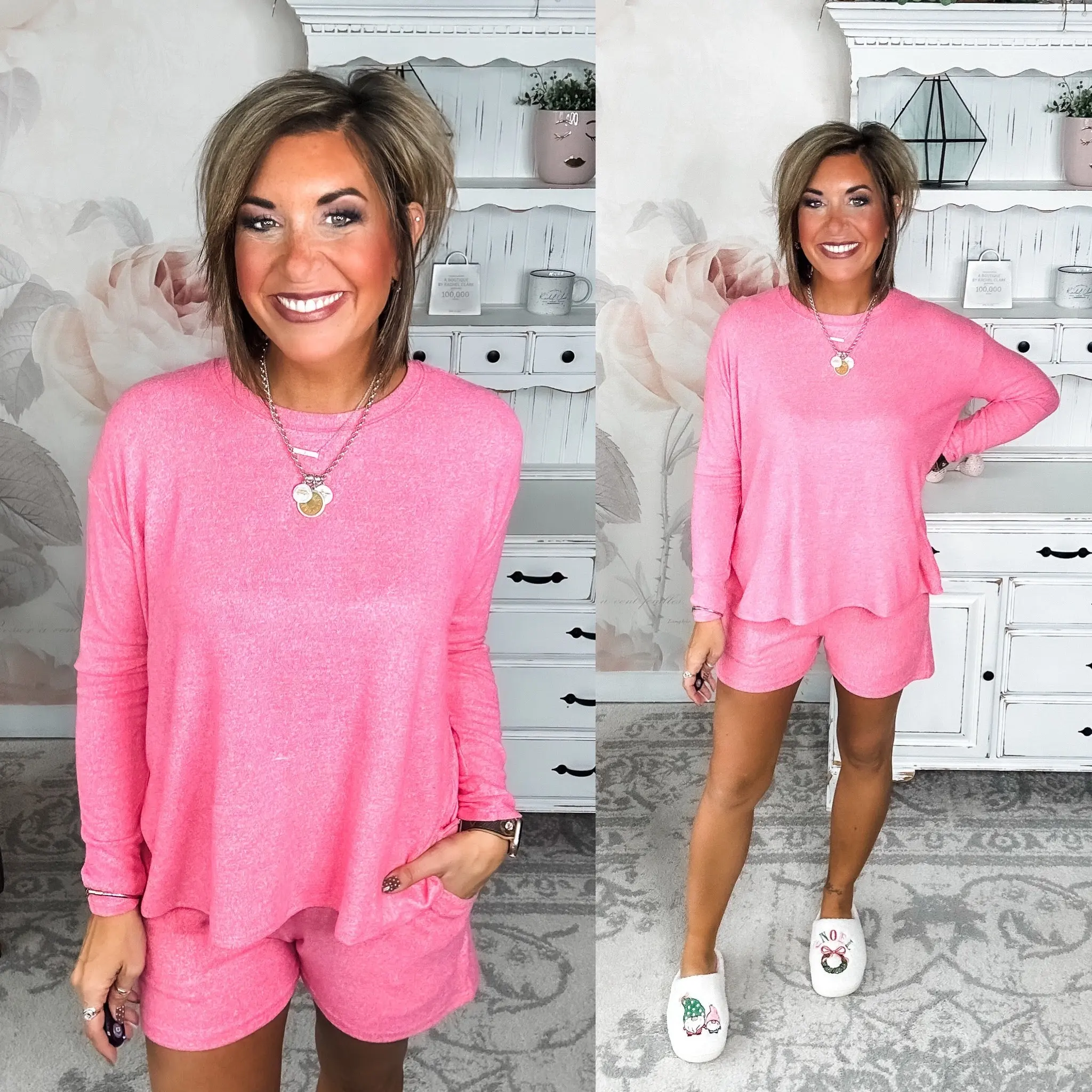 Twilight Traveler Lounge Set - Fuchsia