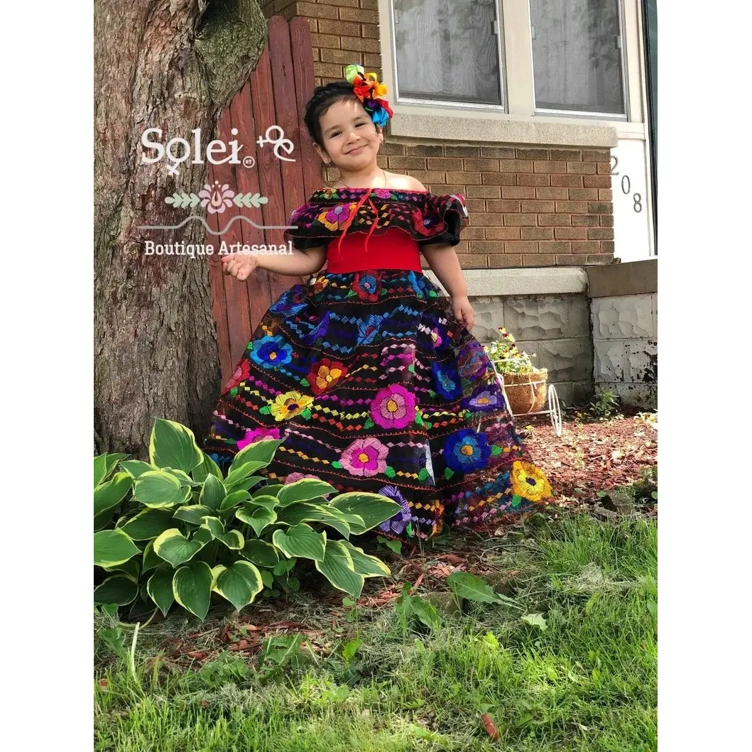 Chiapaneco Dress for Girls