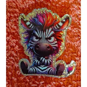 Angry Zebra Badge Reel