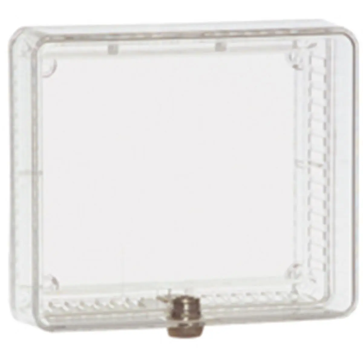 212 MAIN CG-512A Large Plastic Tamper-Proof Reptile Thermostat Cover with Lock and Key, Inner Structure Design, Compatible with Standard Thermostats (Included Dimensions)