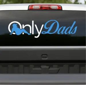 OnlyDads Sticker, OnlyDads Vinyl Decal Car Truck Sticker Vehicle Exterior Decoration