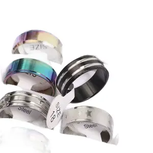 Belle Ring - Stainless Steel with Colorful Design, Available in Multiple Sizes, Perfect for Everyday Wear