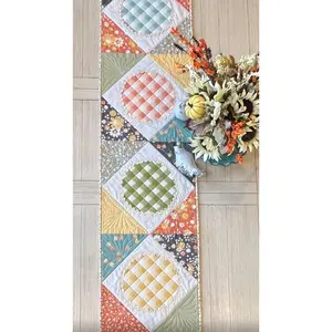 Easy as Pie Quilted Table Runner - Pattern Paper Print Version