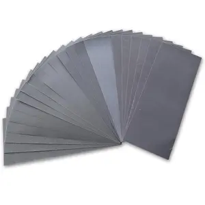 24 count Sandpaper Variety Pack, Sand Paper Assortment 8 Grits,  Wet Dry Sandpaper for Small Projects,  Furniture Finishing, Metal Sanding, Automotive Polishing