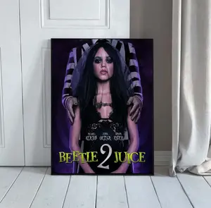Jenna Ortega - Beetlejuice 2 2024 Movie Poster