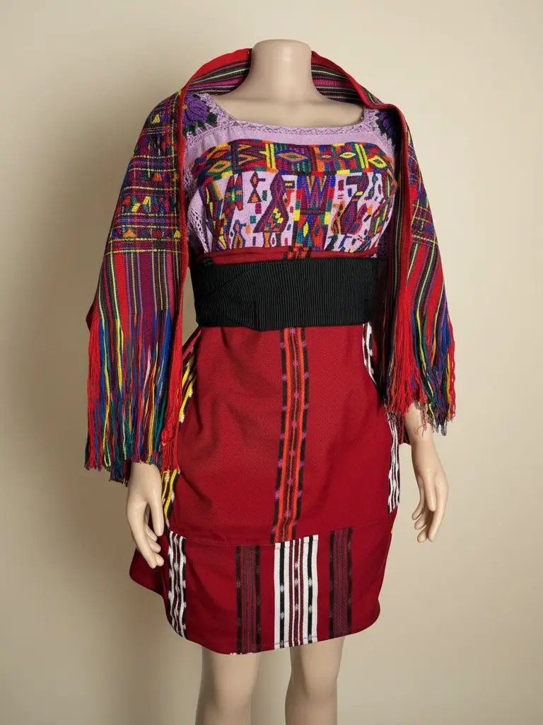 Traje  típico completo de Nebaj