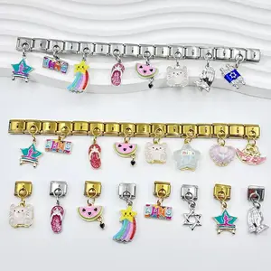 #Cocoshop【NEW】Titanium Steel Italia Charm  DIY  For  Bracelet -- Shovel in Live