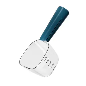 Three-in-one pet food scoop | with graduations and sealing clip | suitable for cats and dogs