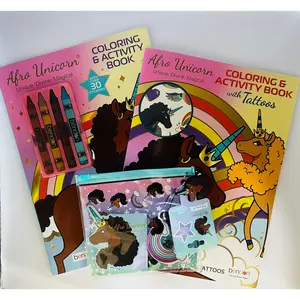 Afro Unicorn Activity Bundle
