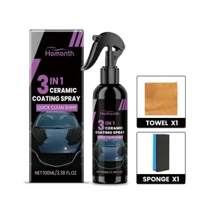 Nanocoating Spray for Cars, Waterproof, Anti-Dirty, Anti-Oil, Three-In-One Care, Polishing, Automotive Maintenance, Protective Coating