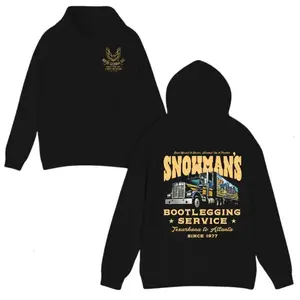 Snowman's Bootlegging Service Hoodie, Smokeyy and The Bandiit Sweatshirt, Unisex Trendy Sweatshirt Gift For Movie Fan, Gift For Him, Xmas Gift, Womenswear & Menswear