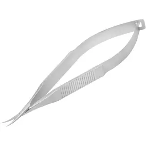 Professional Cuticle Tweezers, Stainless Steel Precision Curved Tip Tweezers for Nail Art, Ingrown Toenail & Dead Skin Removal - Salon Quality Manicure Pedicure Tools