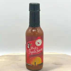 Brady's Tequila Sunrise Hot Sauce - Scorpion Peppers Sauce for Flavorful Cooking Perfume