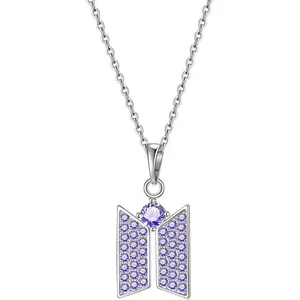 KPop ARMY Light Stick Necklace |   Bangtan Fan Merch Pendant |   Perfect Gift for Fans